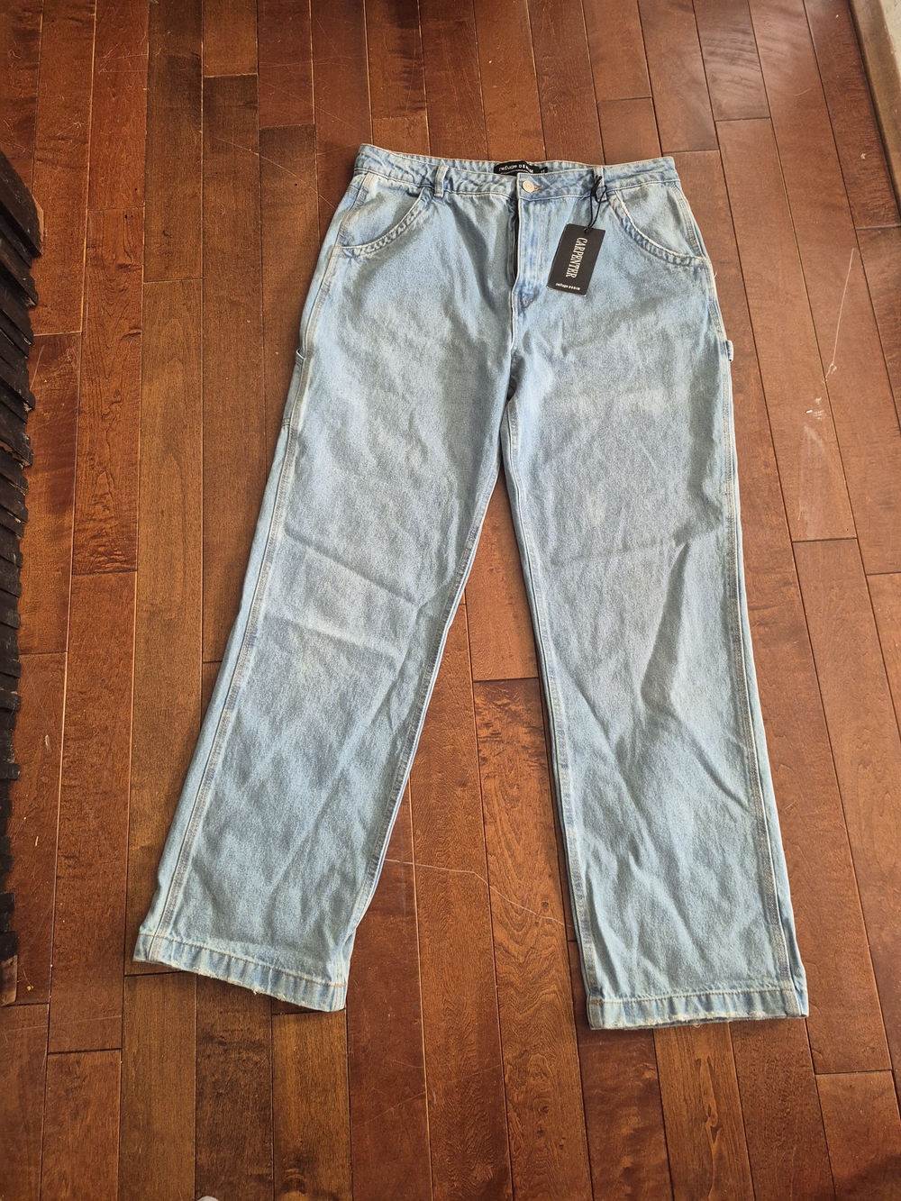 Refuge  DENIM  SIZE 11 Light Blue Wide-Leg Women's Jeans - Picture 8 of 11